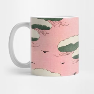 Pink Sky illustration Mug